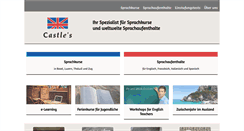 Desktop Screenshot of castles.ch